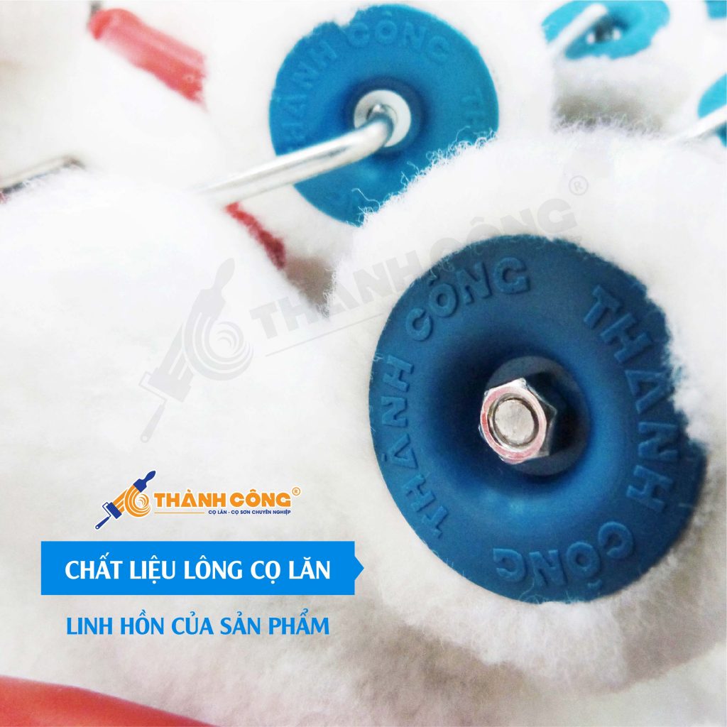 Chất liệu lông cọ lăn ảnh hưởng như thế nào đến công trình